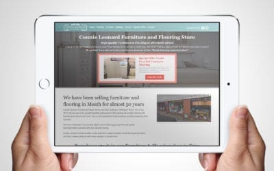 Connie Leonard Furniture | Web Design Clients | DesignBurst