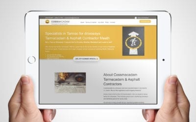 Cossmacadam Website Design | Web Design Clients | DesignBurst
