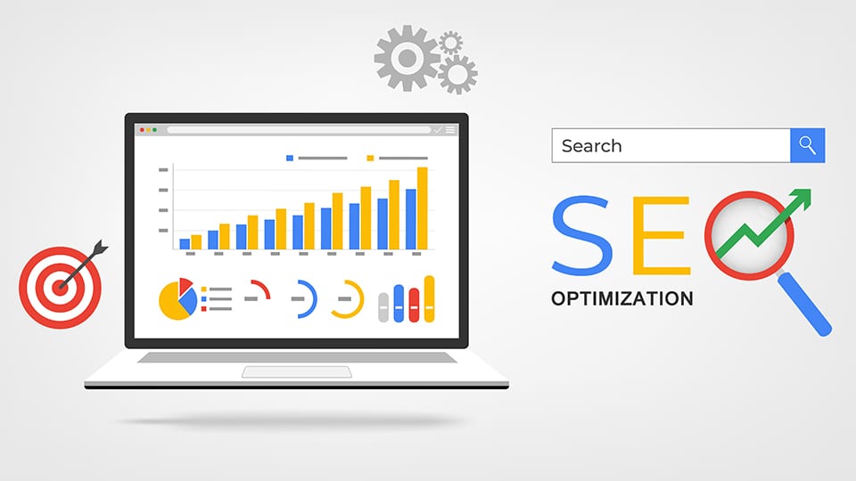 Search Engine Optimisation SEO for Website Design Trading Online Voucher
