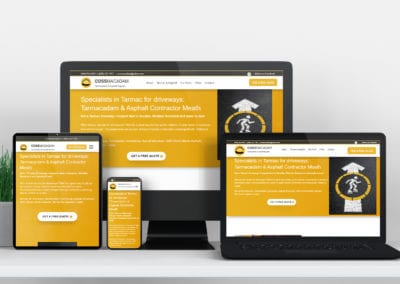 Website Design for Cossmacadam Tarmacadam driveway services