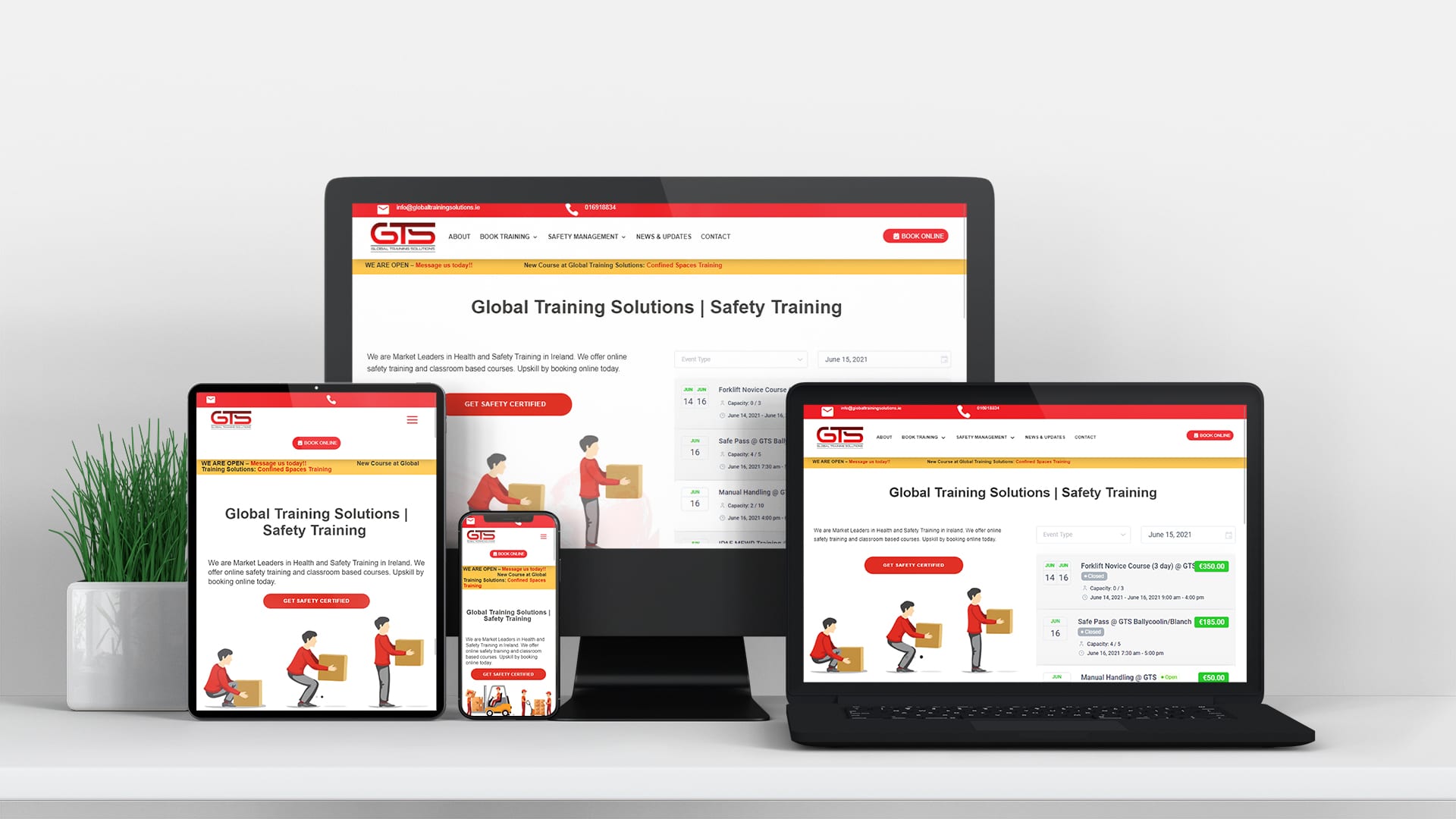 global training solutions online safety trainging Ireland