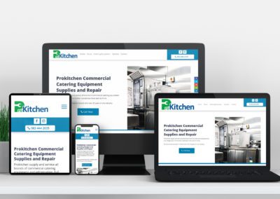 Website Design for ProKitchen Catering Equipment Company