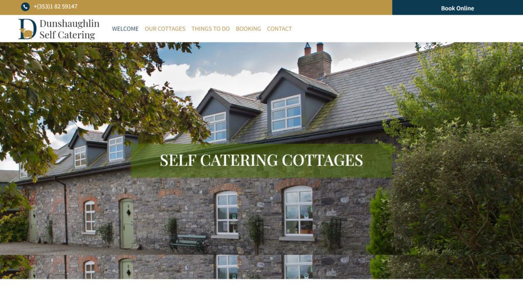 Dunshaughlin Self Catering Cottages Above the Fold