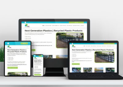 Website Design for NGP Plastic Fence and Products Manufacturer