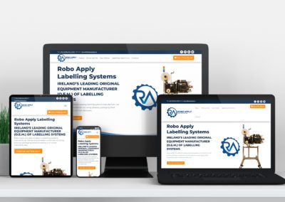 Robo Apply Labelling Systems Website Design