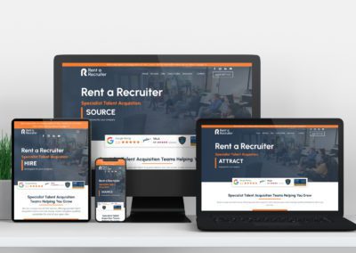 Website Design for Rent a Recruiter