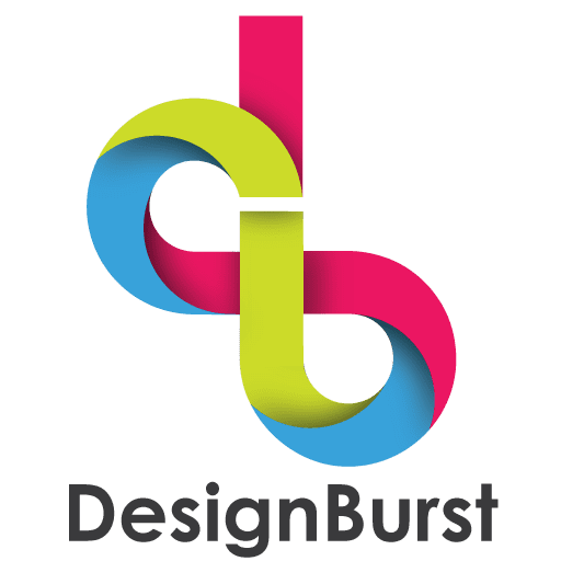 DesignBurst-Logo-with-Business-Name-Square DesignBurst Website Design Logo with brand under icon