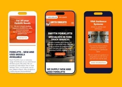 Instagram Post Mockup Smyths Forklifts Website