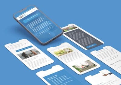 Phone and screen ui ux app presentation mockup Your Financial Planner
