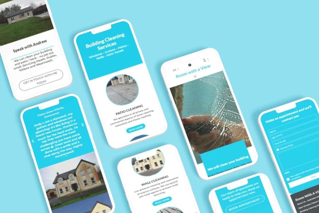Mobile App Screen Mockup Mosaic Tallon Morturary Specialists Website Design Smartphone Mockup Room with a view website