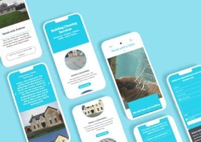 Smartphone Mockup Room with a view website
