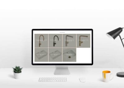 Shop Page for Mangan Woodcraft Website Design