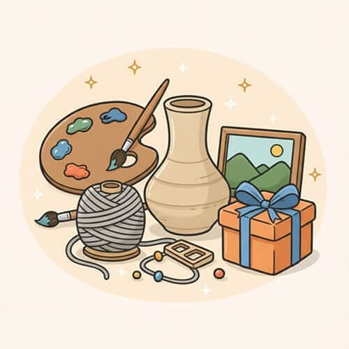 Crafters and makers designburst website design ()