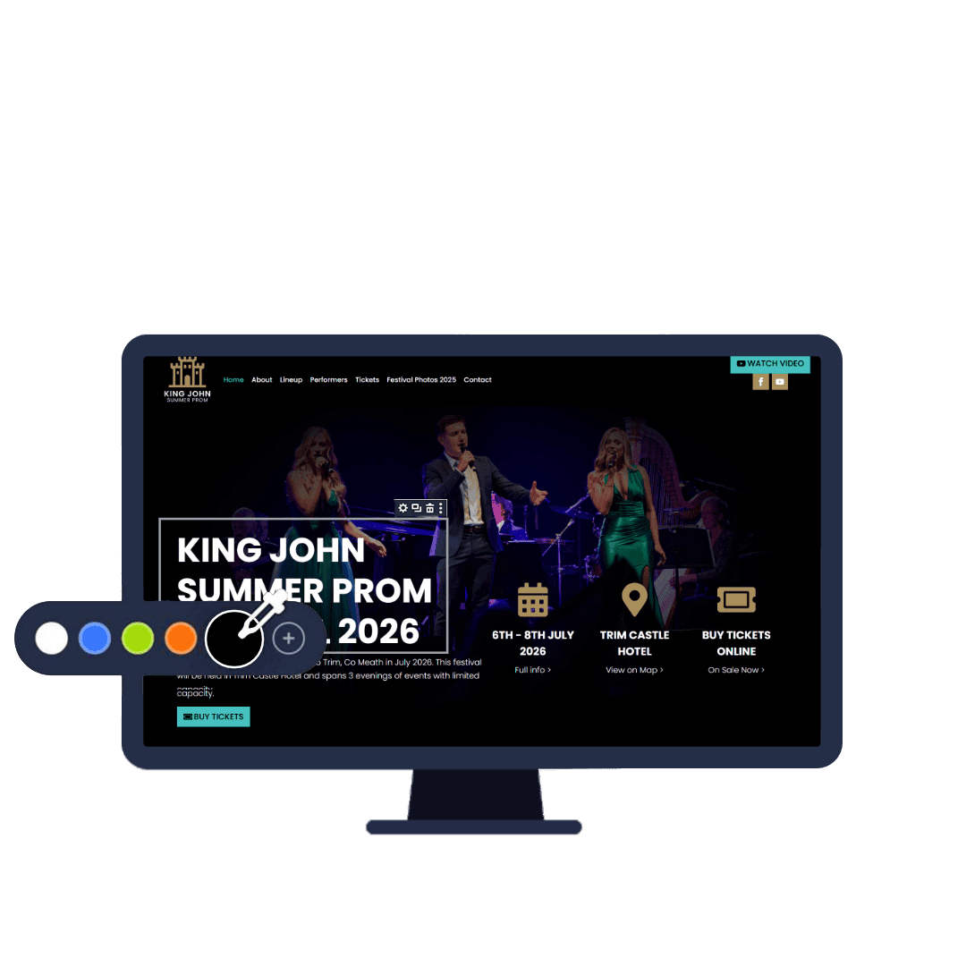 King John Summer Prom Design Construction Mockup
