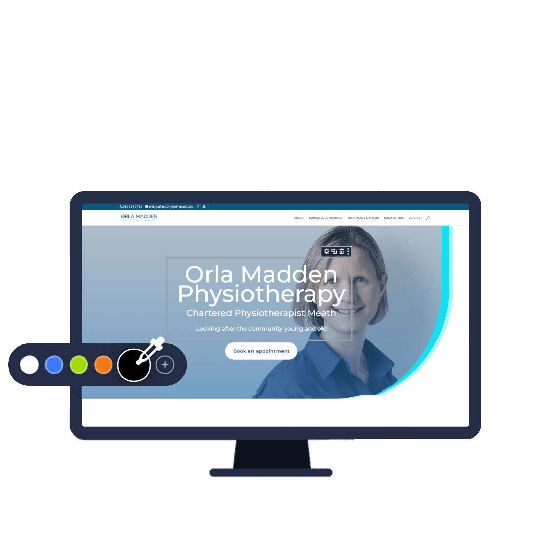 Orla Madden Physio Design Construction Mockup