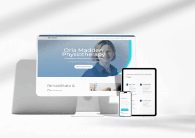 Orla Madden Physio Multi Device Responsive Mockup