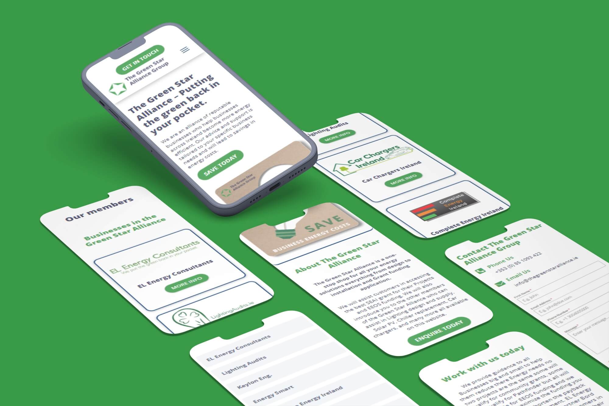 Phone and screen ui ux app presentation mockup ()