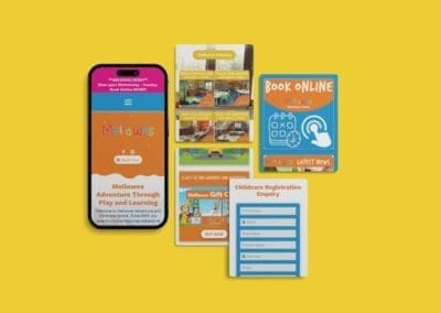 SOCIAL media mockup Mellowes Adventure and Childcare