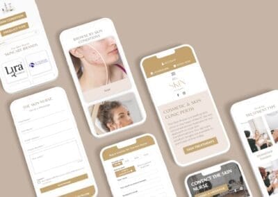 The Skin Nurse Australia Smartphone Mockup