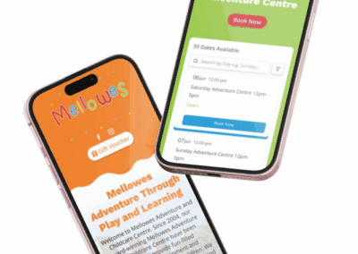 iPhone Mockup Perspective Mellowes Adventure and Childcare