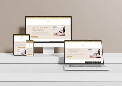 multi device mockup The Skin Nurse Australia